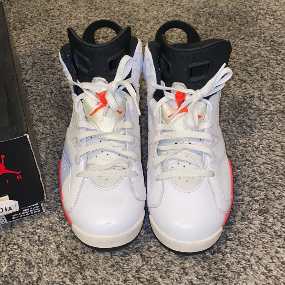 2014 Jordan White Infrared 6s - Size 9.5M